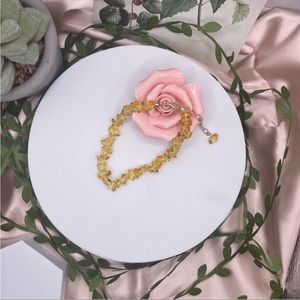 Natural chakra healing stone bracelet 😍